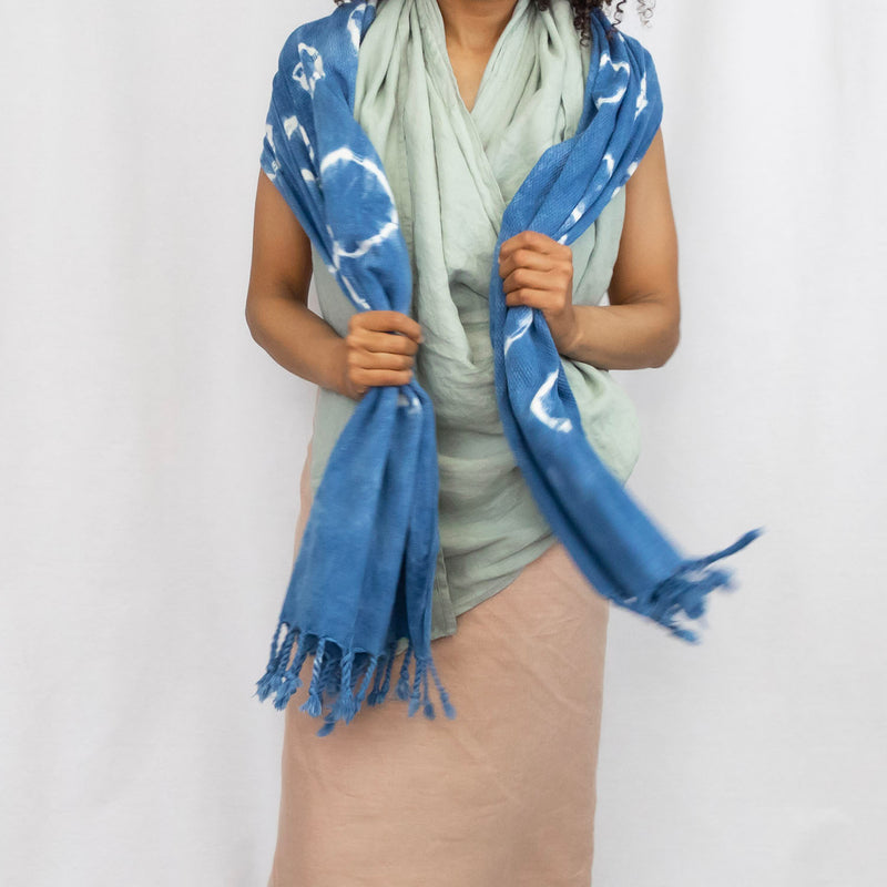 Pre-Order Simply Cozy Cotton - Indigo Diamonds