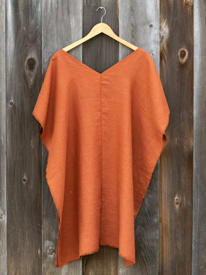 Pre-Order Surfer's Smock Linen - Rust