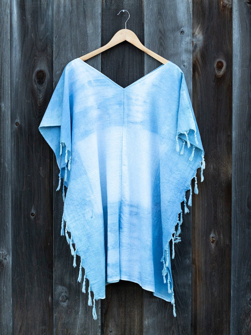 Pre-Order Surfer's Smock Cotton - Indigo Panel