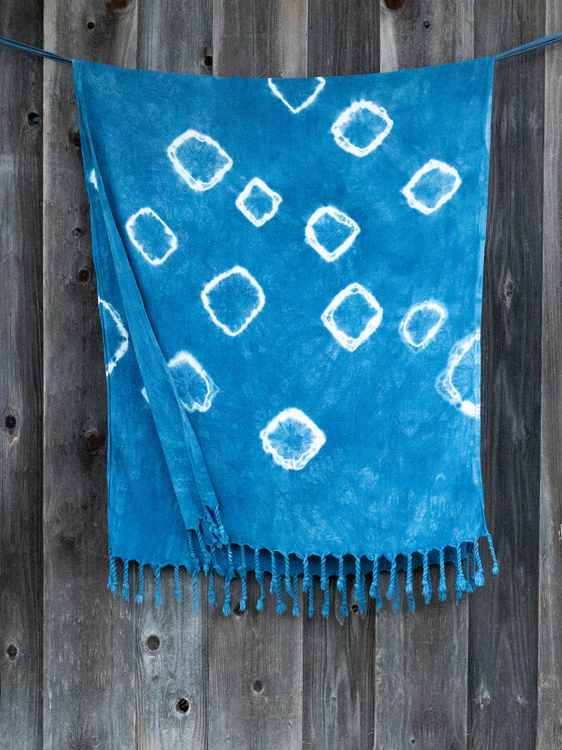 Pre-Order Simply Cozy Cotton - Indigo Diamonds